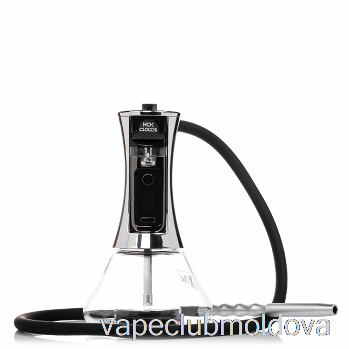 Vape Pod Kit Xtra Hok Clouds E-hookah Kit Silver